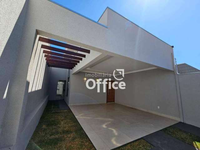 Casa com 3 dormitórios à venda, 105 m² por R$ 350.000,00 - Residencial Arco-Íris - Anápolis/GO