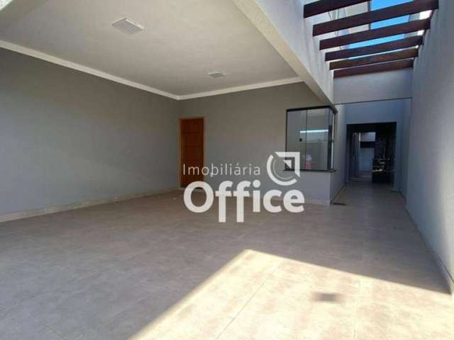 Casa com 3 dormitórios à venda, 105 m² por R$ 340.000,00 - Vida Nova - Anápolis/GO