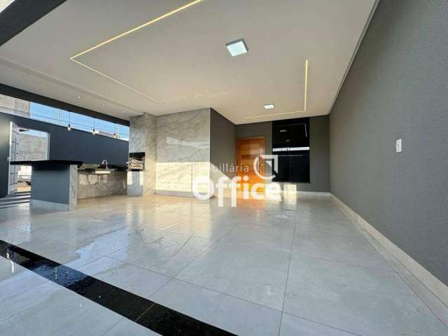 Casa com 3 dormitórios à venda, 130 m² por R$ 600.000,00 - Residencial Vale Do Sol - Anápolis/GO