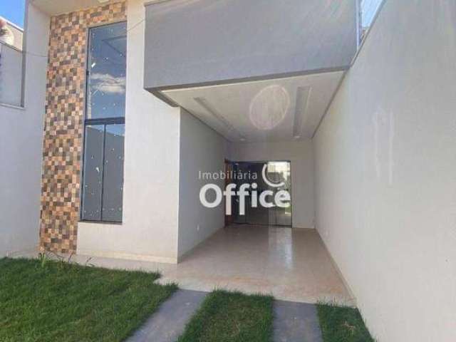 Casa com 3 dormitórios à venda, 105 m² por R$ 330.000,00 - Vida Nova - Anápolis/GO