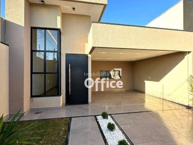 Casa com 3 dormitórios à venda, 137 m² por R$ 500.000,00 - Residencial Campos Do Jordão - Anápolis/GO