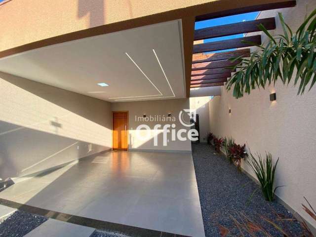 Casa com 3 dormitórios à venda, 105 m² por R$ 420.000,00 - Residencial Campos Do Jordão - Anápolis/GO