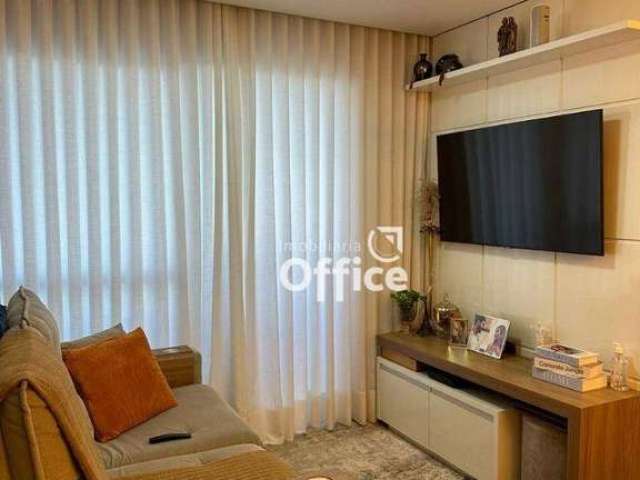 Apartamento com 2 dormitórios à venda, 60 m² por R$ 370.000,00 - Cidade Jardim - Anápolis/GO