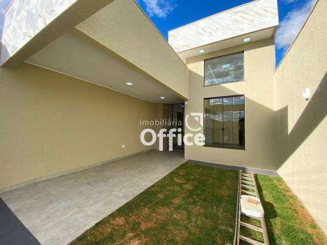 Casa com 3 dormitórios à venda, 114 m² por R$ 445.000,00 - São Carlos - Anápolis/GO