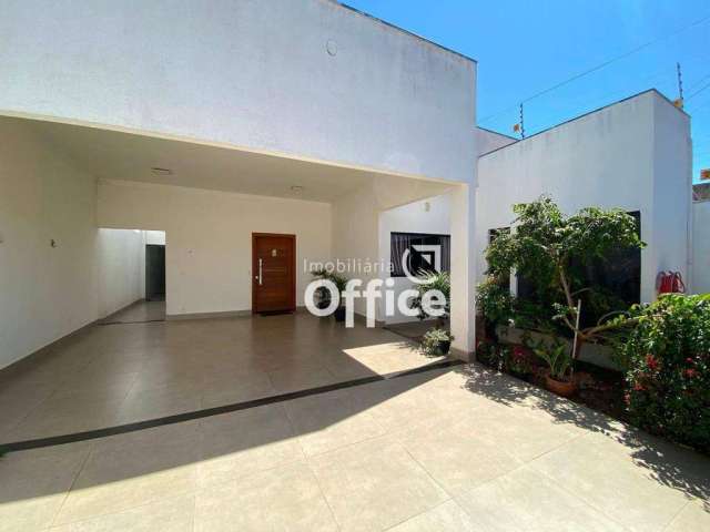 Casa com 3 dormitórios à venda, 139 m² por R$ 490.000,00 - Jardim Itália - Anápolis/GO