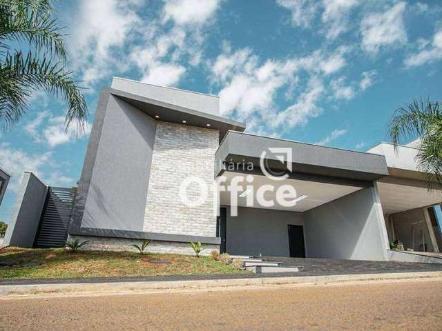 Casa com 3 Suítes à venda, 193 m² por R$ 1.150.000 - Condomínio Residencial Gaudí - Anápolis/GO