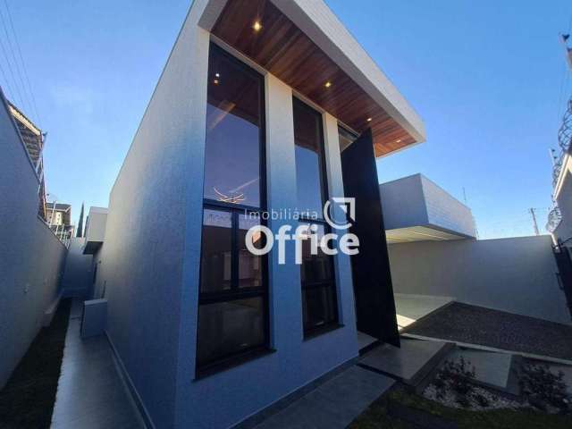 Casa com 3 Suítes à venda, 168 m² por R$ 920.000 - Parque Brasília - Anápolis/GO