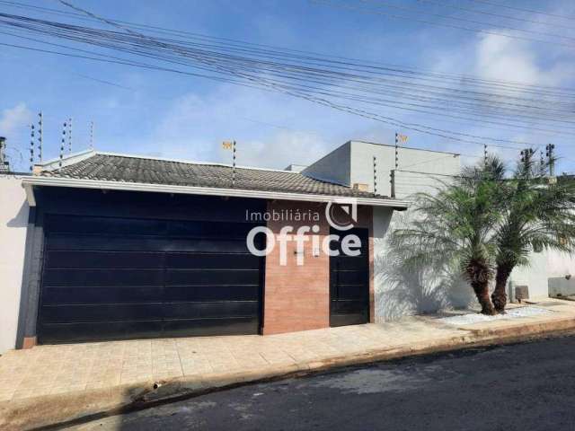 Casa com 3 dormitórios à venda, 150 m² por R$ 670.000,00 - Itamaraty II - Anápolis/GO