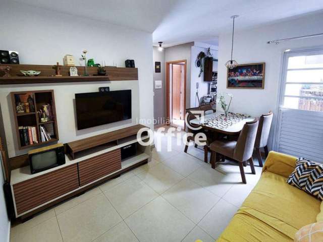 Apartamento com 2 dormitórios à venda, 56 m² por R$ 250.000,00 - Residencial Bela Vista - Anápolis/GO