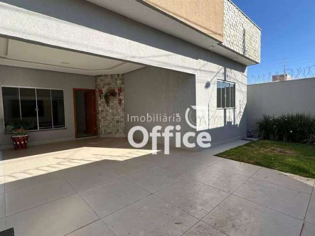 Casa com 3 quartos à venda, 130 m² por R$ 480.000 - Jardim Itália - Anápolis/GO