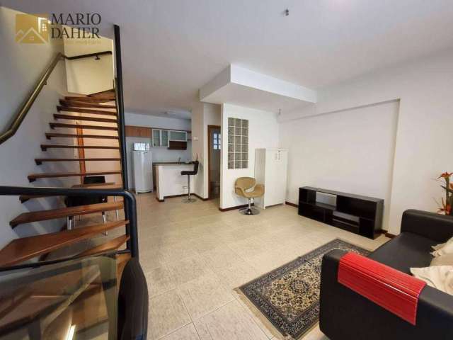 Apartamento Flat Duplex com 2 dormitórios à venda, 83 m² por R$ 690.000 - Parque Residencial Aquarius - São José dos Campos/SP