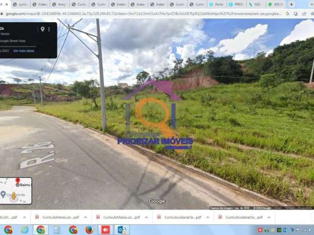 Lote 363 m² plano no bairro recanto verde ii esmeraldas-mg