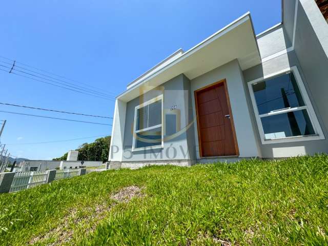 Casa geminada de 3 Quartos sendo 1 Suíte, localizado no bairro Benedito de Indaial!