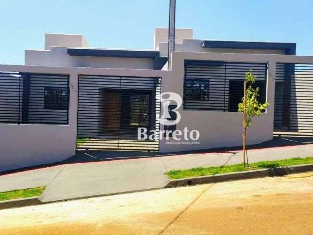 Casa com 3 dormitórios à venda, 83 m² por R$ 318.000,00 - Jardim Aeroporto - Londrina/PR