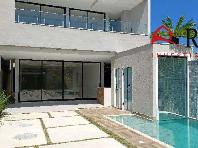 Casa em condomínio fechado com 4 quartos à venda na Avenida Di Cavalcanti, 308, Barra da Tijuca, Rio de Janeiro, 360 m2 por R$ 4.200.000