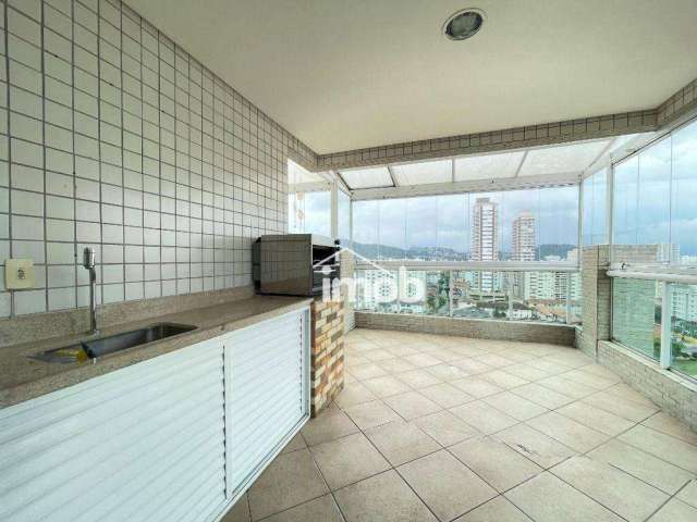 Apartamento à venda, 147 m² por R$ 1.595.000,00 - Pompéia - Santos/SP