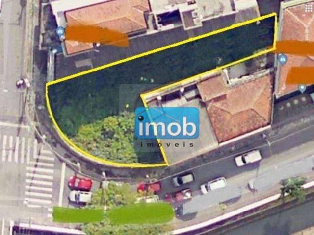 Terreno à venda, 420 m² por R$ 890.000,00 - Vila Matias - Santos/SP