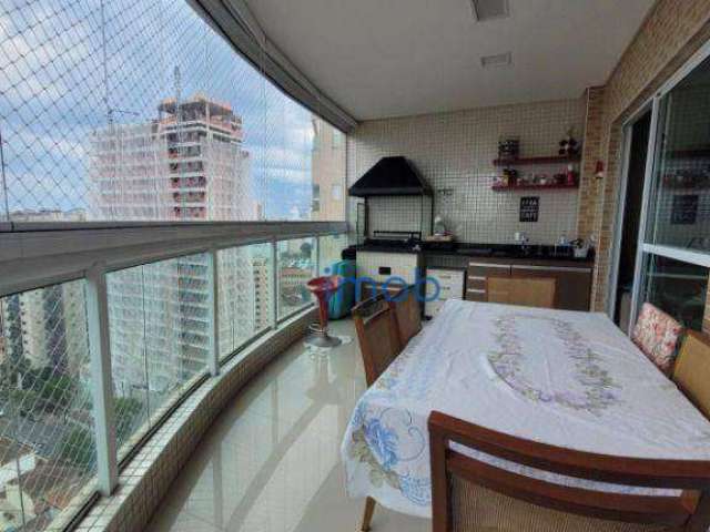 Apartamento com 3 dormitórios à venda, 124 m² por R$ 1.690.000,00 - Boqueirão - Santos/SP