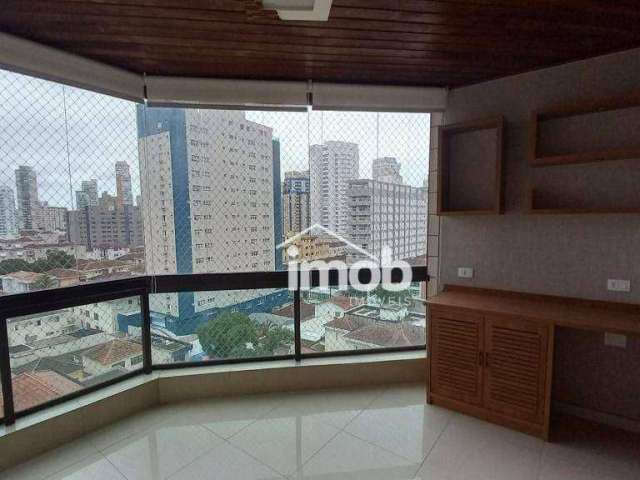 Apartamento com 4 dormitórios à venda, 180 m² - Boqueirão - Santos/SP