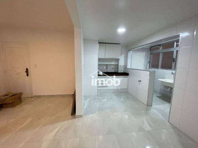 Apartamento com 2 dormitórios à venda, 70 m² por R$ 495.000,00 - Gonzaga - Santos/SP