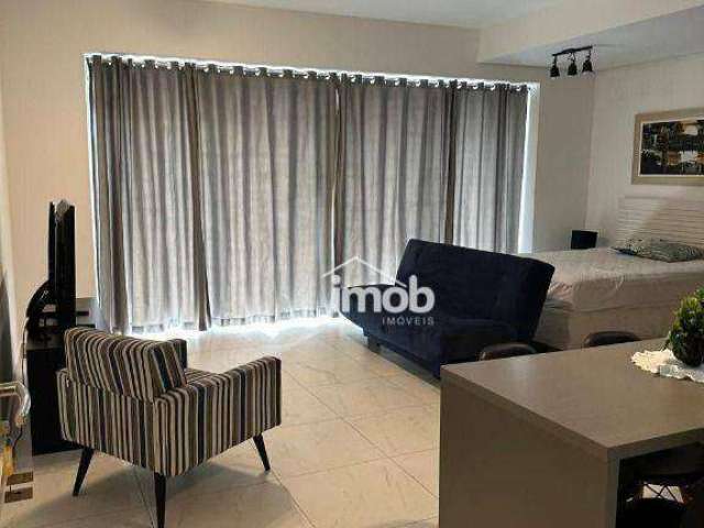 Apartamento com 1 dormitório para alugar, 50 m² por R$ 4.500,00/mês - Pompéia - Santos/SP