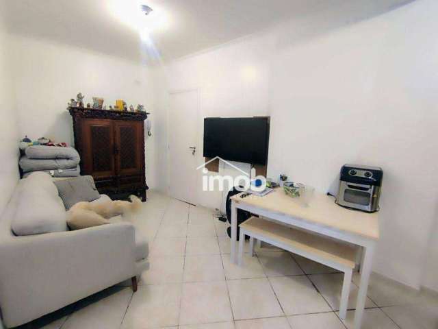 Apartamento com 1 dormitório à venda, próximo à praia, 43 m² - José Menino - Santos/SP