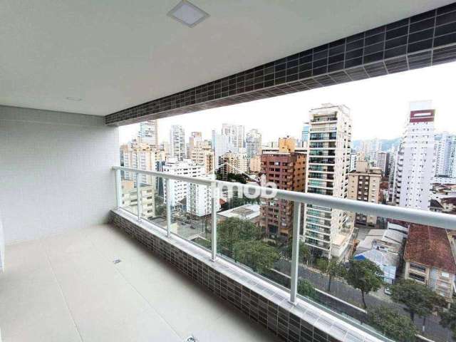 Apartamento com 1 dormitório à venda, 65 m² por R$ 810.000,00 - Boqueirão - Santos/SP