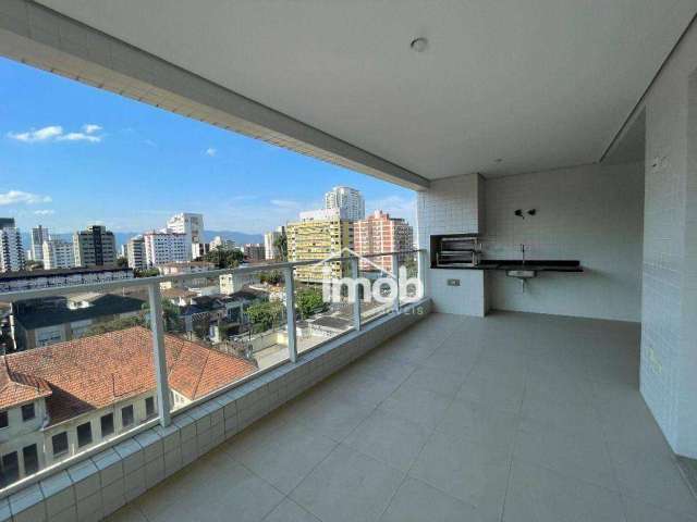 Apartamento com 4 dormitórios à venda, 177 m² por R$ 2.300.000,00 - Vila Rica - Santos/SP