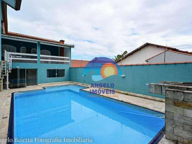 Sobrado com piscina, 4 dormitórios para temporada, 150 m² por R$ 800/dia - Estancia Sao Jose - Peruíbe/SP