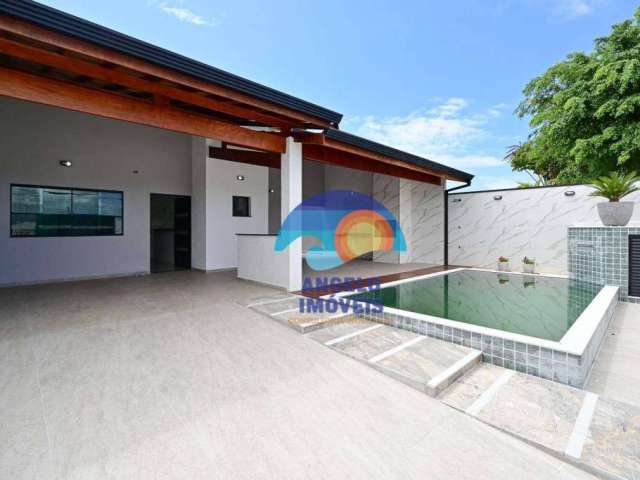 Casa com 3 dormitórios à venda, 160 m² por R$ 850.000,00 - Parque Balneário Oásis - Peruíbe/SP