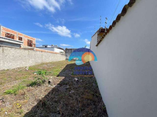 Terreno à venda, 250 m² por R$ 160.000,00 - Estância São José - Peruíbe/SP