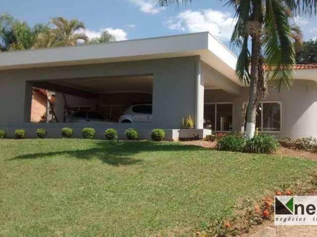 Casa com 5 dormitórios à venda, 1350 m² por R$ 6.500.000,00 - Condomínio Village Sans Souci - Valinhos/SP