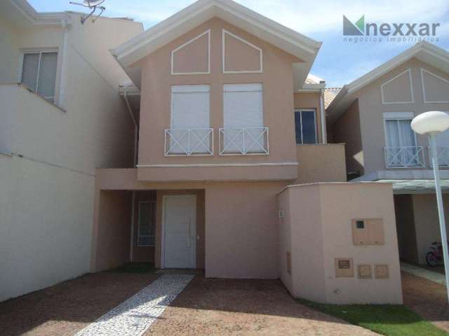 Casa com 3 dormitórios à venda, 185 m² por R$ 1.490.000,00 - Condomínio Residencial Monterosso - Valinhos/SP