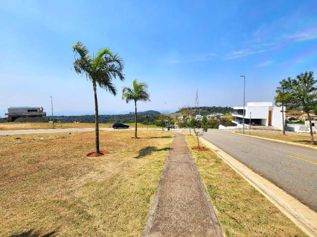 Terreno residencial à venda na Aldeia da Serra de esquina, com vista livre