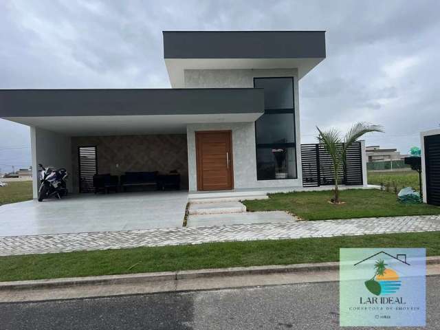 Casa linear em Condomínio Fechado