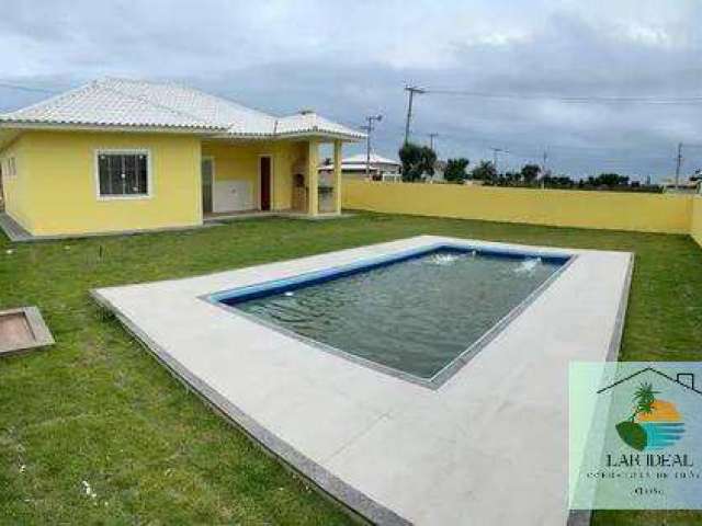 Casa 3 Quartos em Condomínio - Praia Seca-Araruama