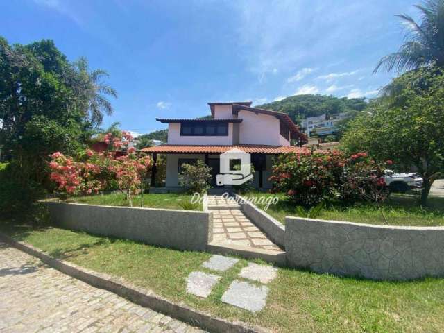 Casa com 4 dormitórios à venda, 400 m² por R$ 2.600.000,00 - Itaipu - Niterói/RJ