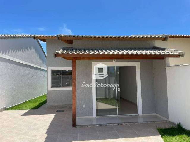 Casa com 2 quartos à venda, 69 m² por R$ 405.000 - Itaipuaçu - Maricá/RJ