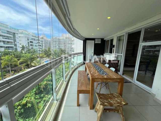 Apartamento com 4 quartos à venda na Avenida Tim Maia, Recreio dos Bandeirantes, Rio de Janeiro, 121 m2 por R$ 870.000