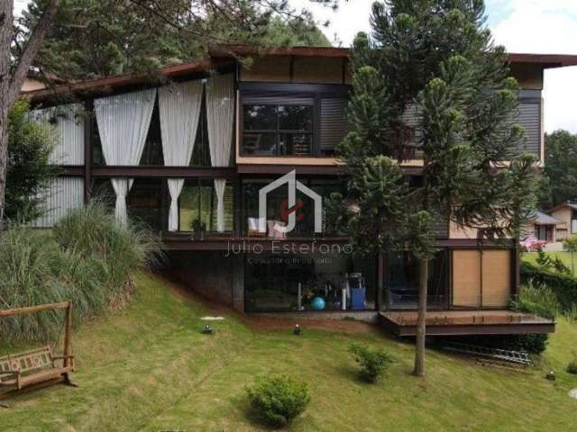 Casa em condomínio fechado com 4 quartos à venda no Descansopolis, Campos do Jordão  por R$ 12.000.000