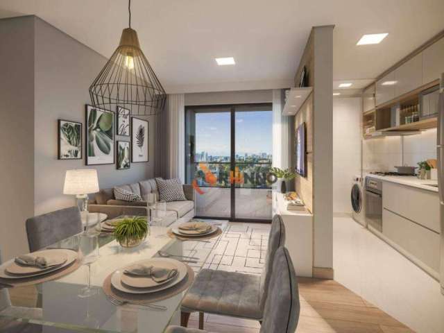 Apartamento com 2 dormitórios à venda, 44 m² por R$ 429.000,00 - Água Verde - Curitiba/PR