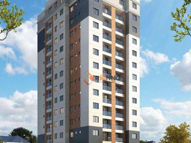 Apartamento com 2 dormitórios à venda, 48 m² por R$ 331.300,00 - Pinheirinho - Curitiba/PR