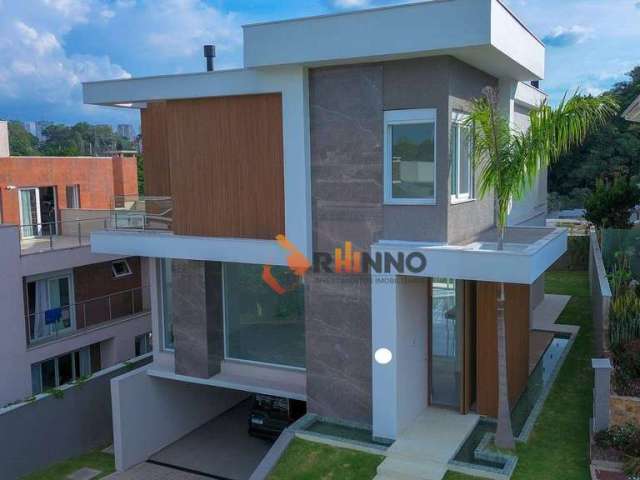 Casa Nova em Condomínio com 4 suítes, 367 m² no bairro Santo Inácio.