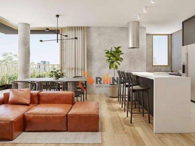 Apartamento com 3 suítes, 107,95 m² no bairro Juvevê