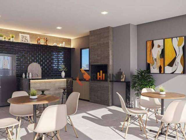 Apartamento com 2 dorms. sendo 1 suíte à venda, 67,34 m² por R$ 480350 - Novo Mundo - Curitiba/PR