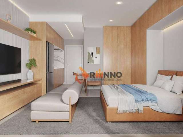 Studio com 31 m² bairro Novo Mundo.