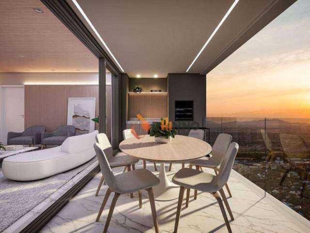 Lançamento - Apartamento com 3 suítes 2 vagas, 138 m² no bairro Água Verde