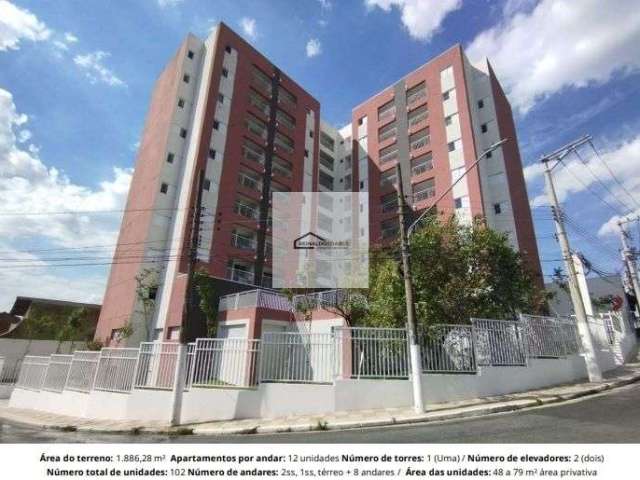 Apartamento 2 dormitórios 54 m² Burgo Paulista 399 Mil