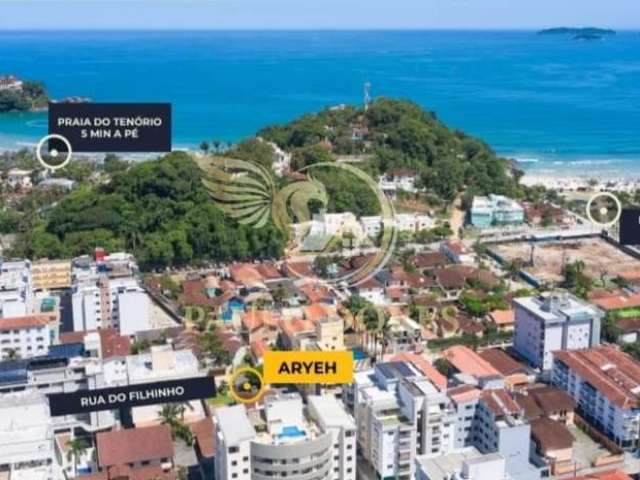 Apartamento a venda a 200 metros do mar na praia do tenório em ubatuba/sp