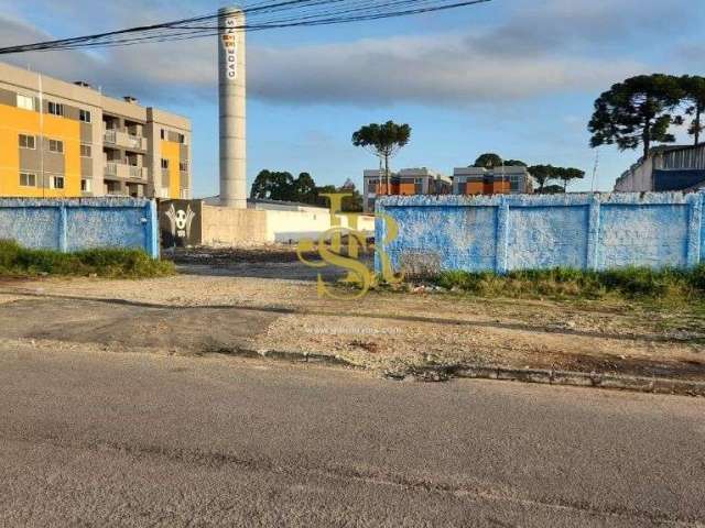 Terreno comercial para alugar na Rua Cassiano Ricardo, 791, Vargem Grande, Pinhais por R$ 3.500